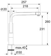Смеситель Franke Planar 010 хром фото 2